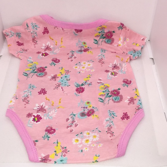 Sweet and Soft Infant Girls Diaper Shirt Size 3-6M - Picture 5 of 6